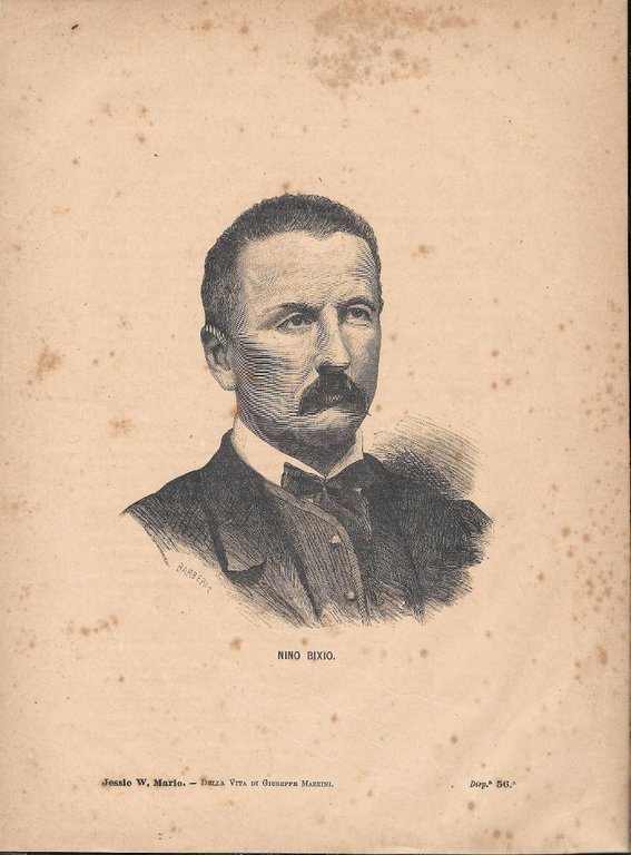 Nino Bixio. Stampa 1891 | Immagine Gallery 2