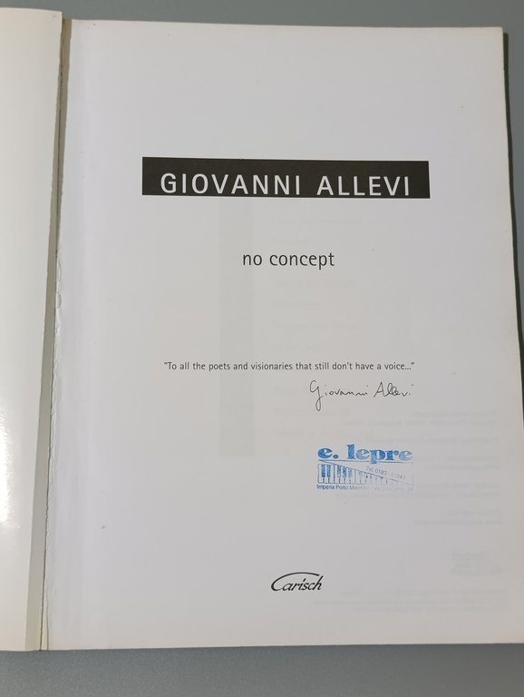 No concept (spartiti musicali per pianoforte)