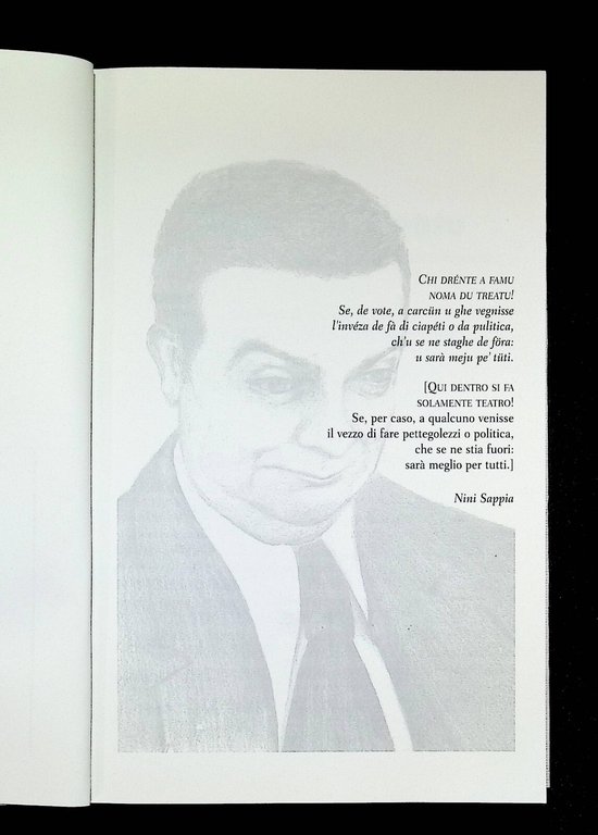 Noma Du Treatu Libro Storia e Cronaca del Teatro Sanremasco …