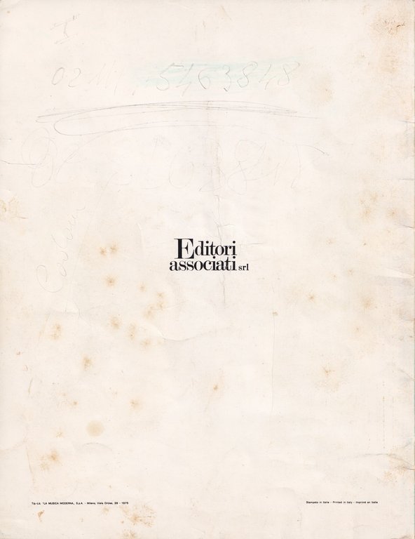 Non al denaro non all'amore né al cielo