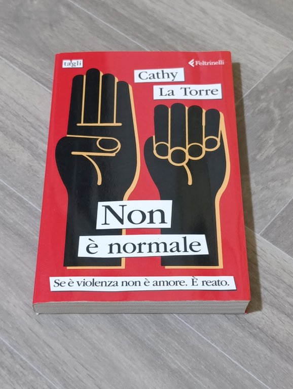 Non è normale. Se è violenza non è amore. È …