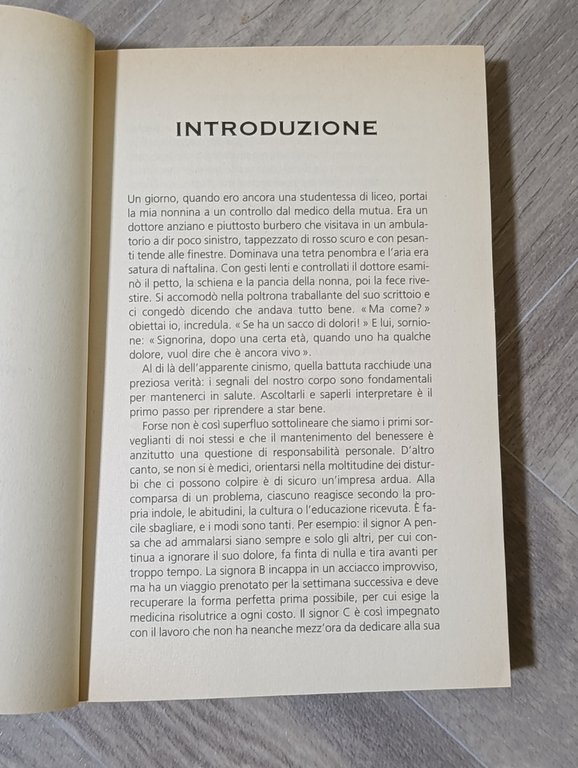 Non mi sento niente bene