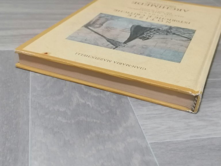 Notizie Istoriche Critiche Inotrno alla Vita di Archimede Siracusano Lussografic