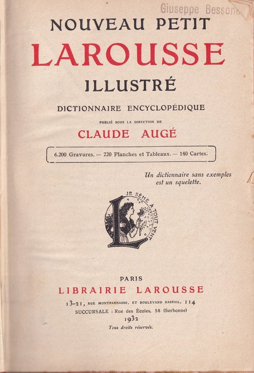 Nouveau Petit Larousse Illustré