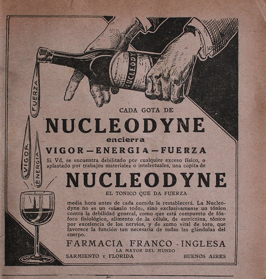 Nucleodyne el tonico que da furza - Advertising 1922 | Immagine principale