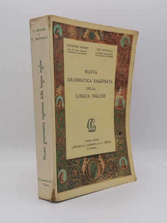 Nuova Grammatica Ragionata Della Lingua Inglese Grasso Bottalla Libro 1966
