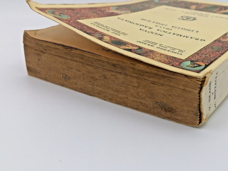 Nuova Grammatica Ragionata Della Lingua Inglese Grasso Bottalla Libro 1966