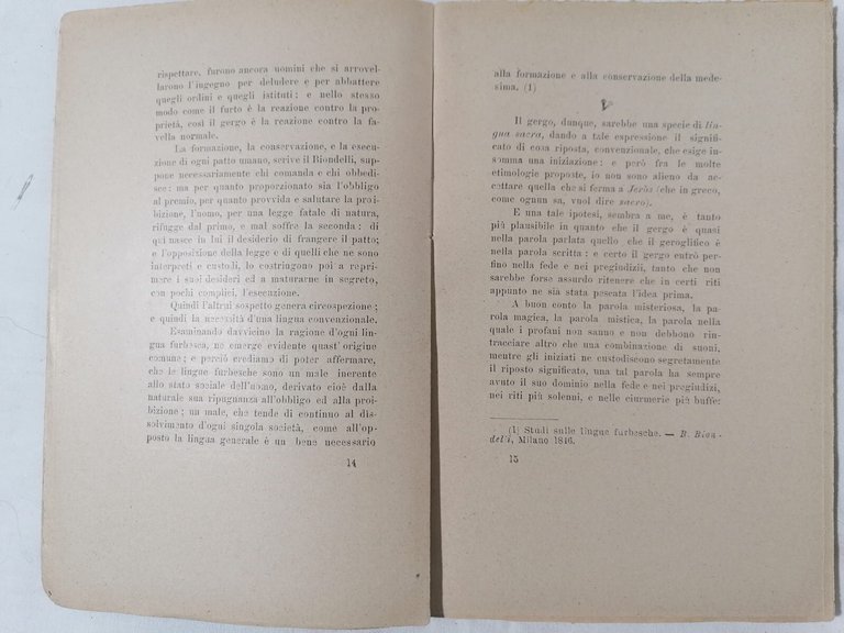 Nuovi Svolazzi. Il gergo che pare quello che è