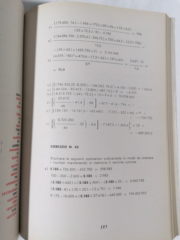 Nuovo Corso Di Calcolo Meccanico Libro Computisteria Tecnica Mercantile Bancaria