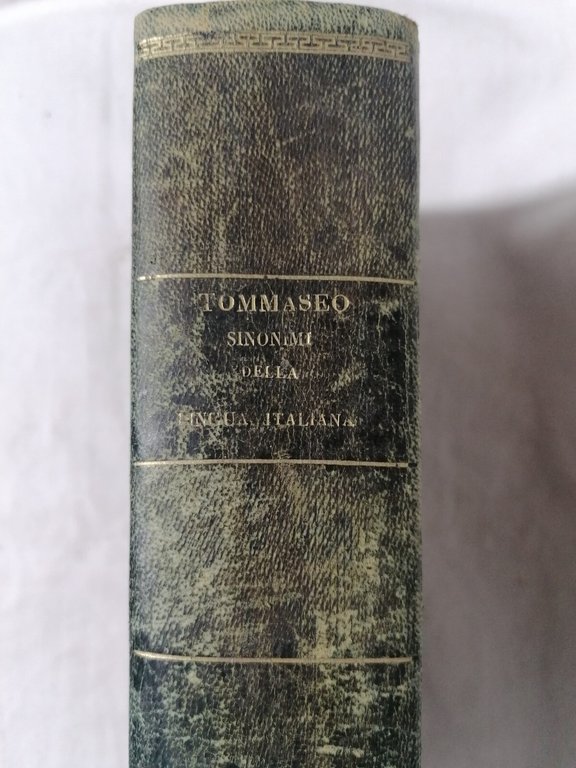 Nuovo dizionario dei sinonimi della lingua italiana libro Niccolò Tommaseo …