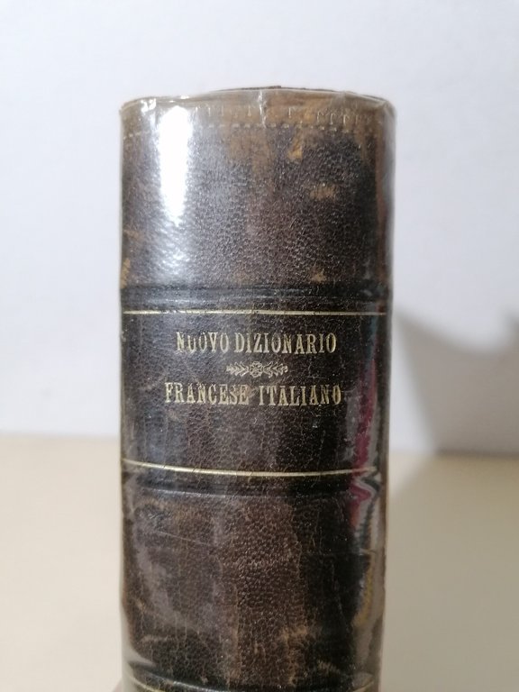 Nuovo Dizionario Francese Italiano Melzi 1888 Libro Antico Ottocento Vocabolario