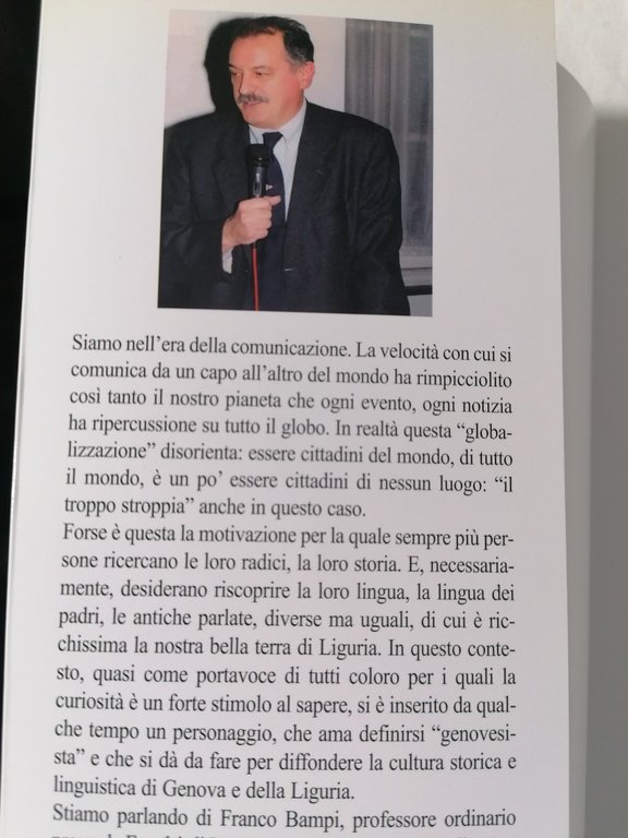 Nuovo Dizionario Italiano Genovese Illustrato e Commentato Libro Bampi Dialetto