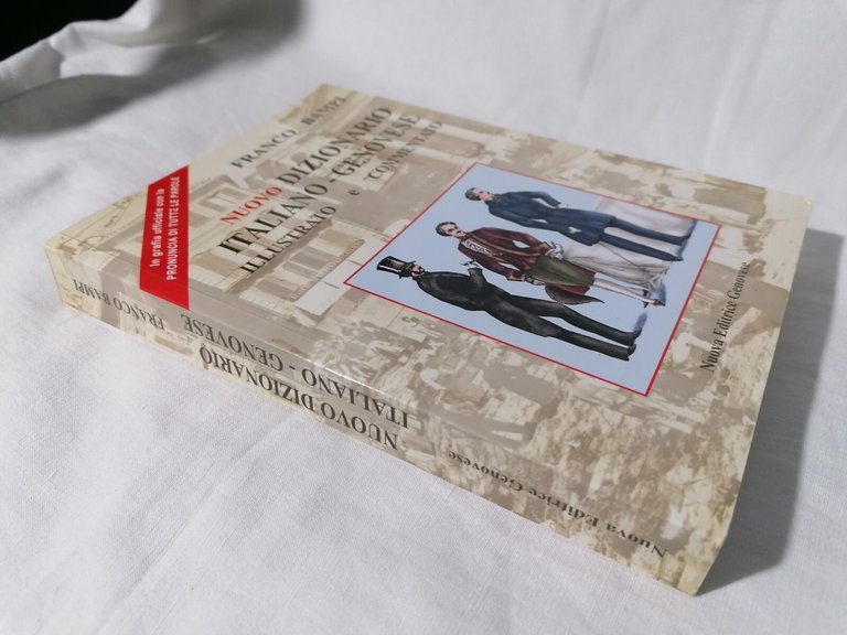 Nuovo Dizionario Italiano Genovese Illustrato e Commentato Libro Bampi Dialetto