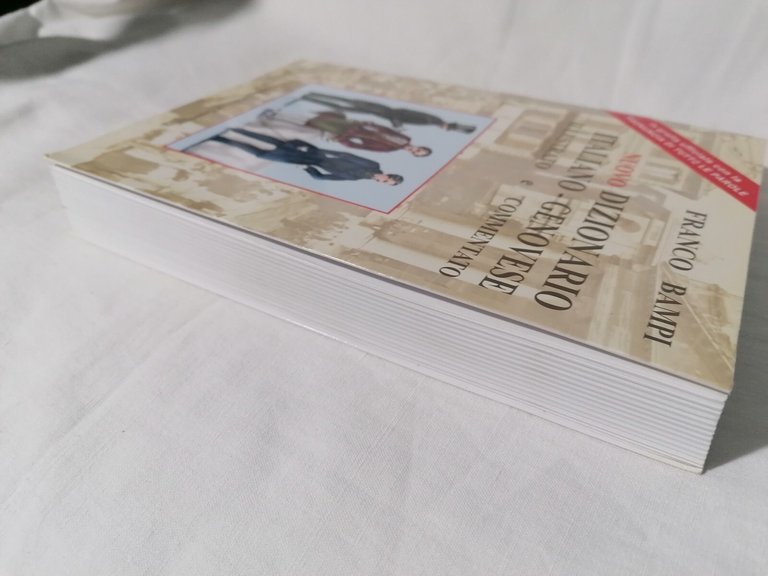 Nuovo Dizionario Italiano Genovese Illustrato e Commentato Libro Bampi Dialetto