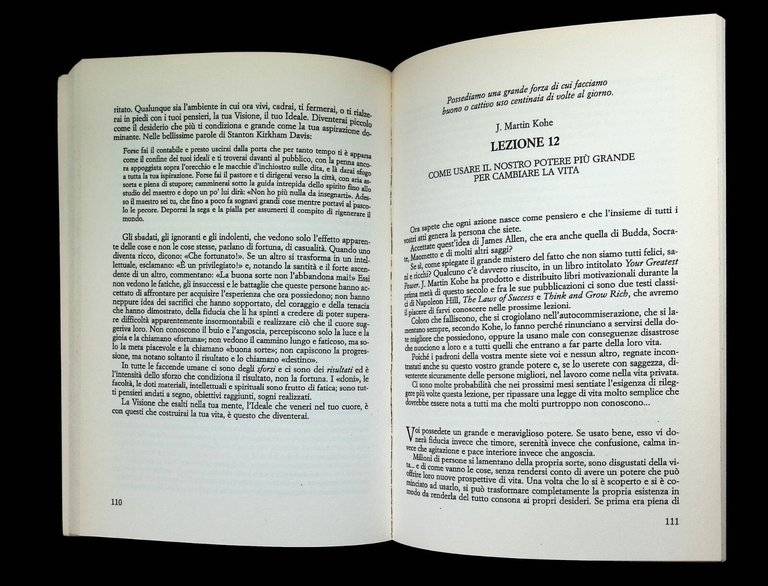 Og Mandino Università del Successo Volume I Gribaudi Motivazionale 9788871525235