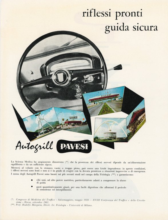 Olivetti Studio 44 / Autogrill Pavesi. Advertising 1961 | Immagine Gallery 2
