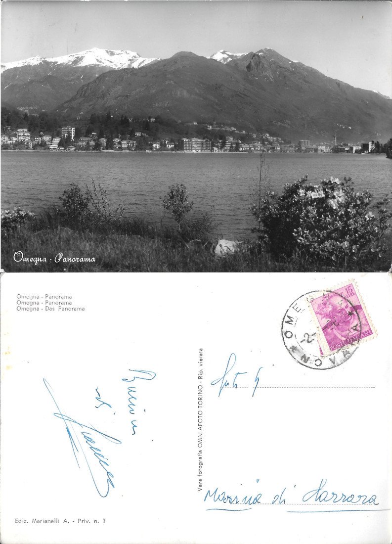 Omegna. Panorama. Viaggiata | Immagine principale