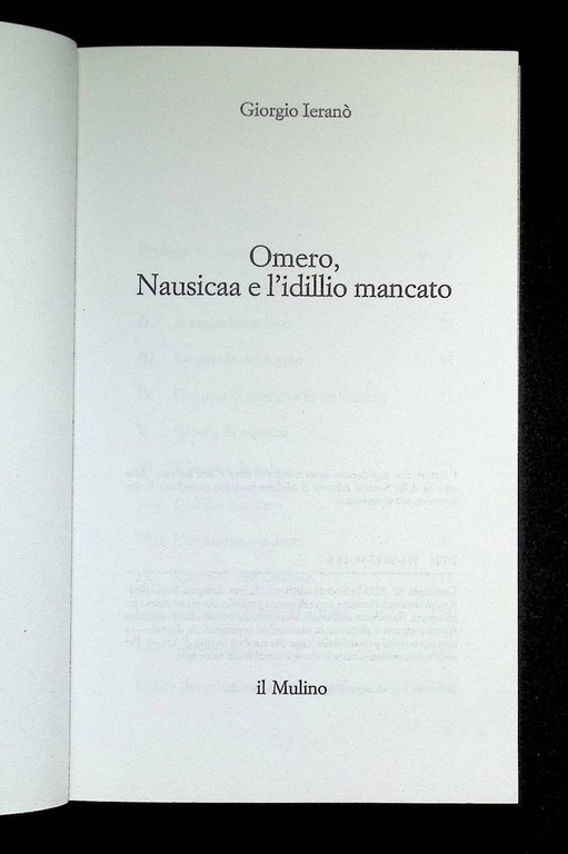 Omero. Nausicaa e l'idillio mancato | Immagine Gallery 4