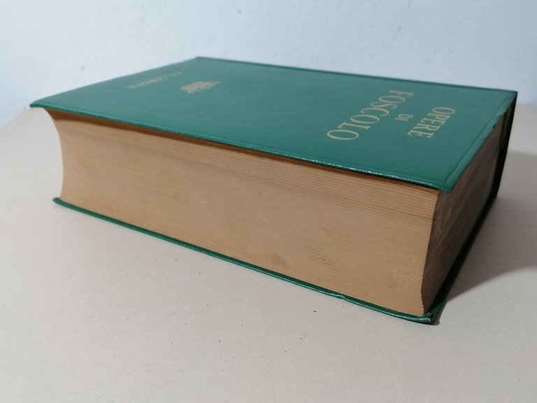 Opere di Foscolo Le Corone Libro Rilegato Puppo Mursia 1966 …