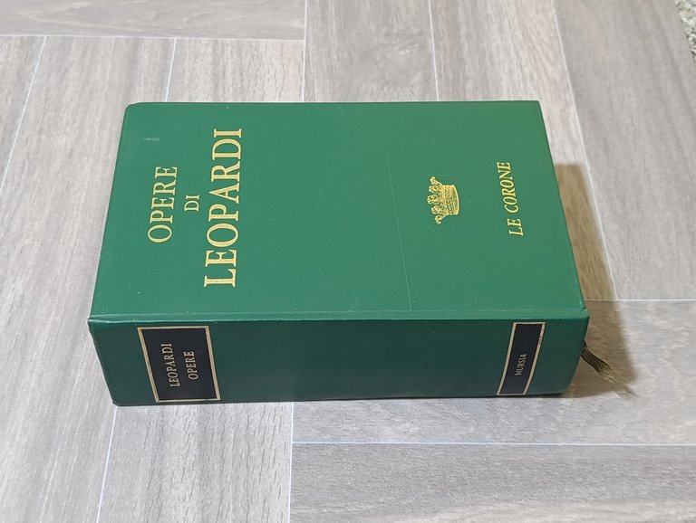 Opere di Leopardi. Le Corone