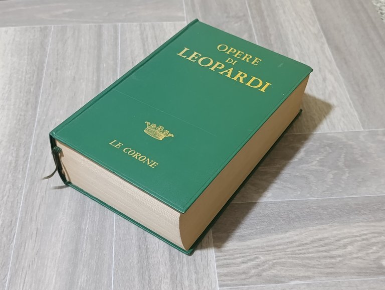 Opere di Leopardi. Le Corone