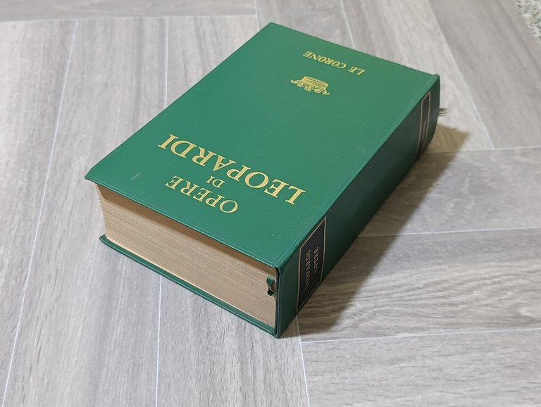 Opere di Leopardi. Le Corone