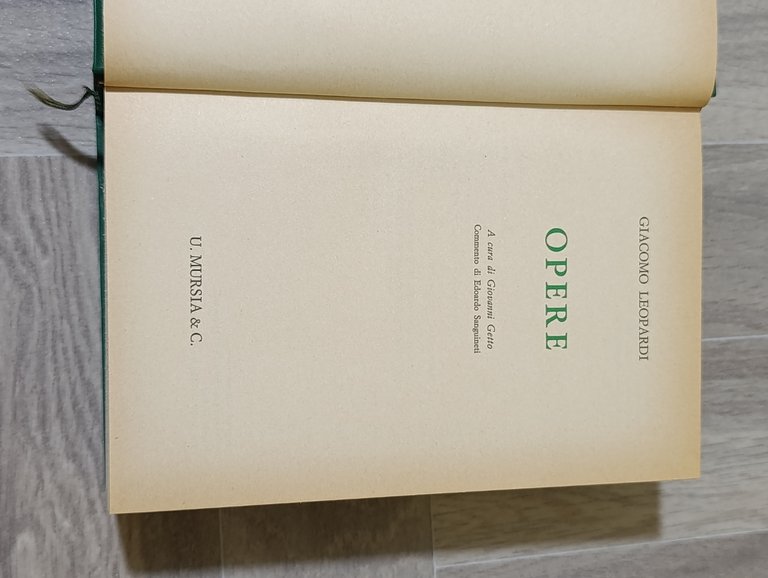 Opere di Leopardi. Le Corone