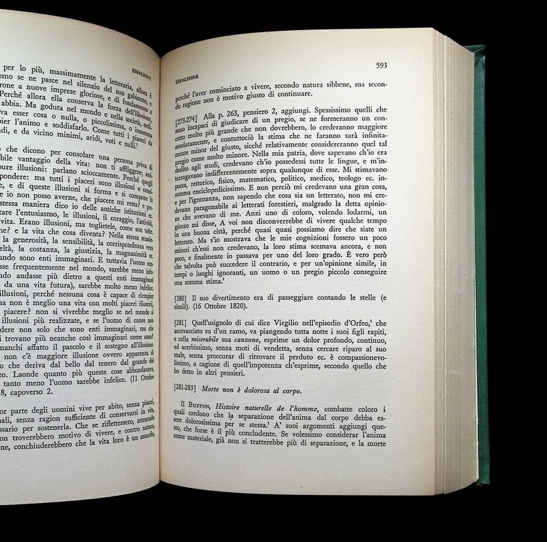 Opere di Leopardi. Le Corone