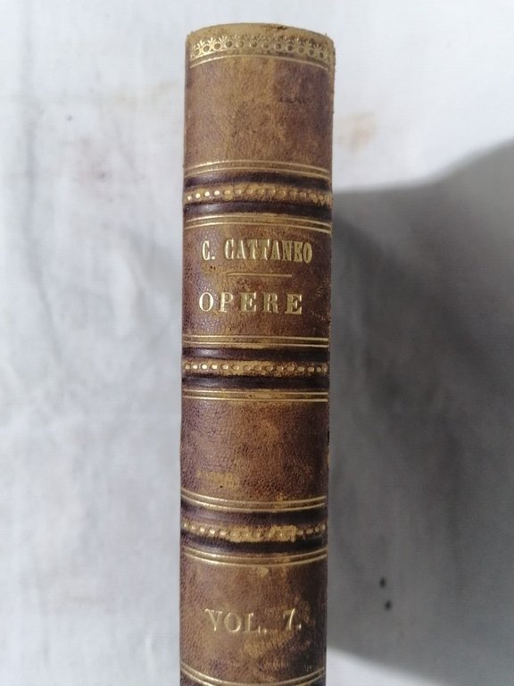 Opere Edite ed Inedite Carlo Cattaneo Libro Agostino Bertani Vol …