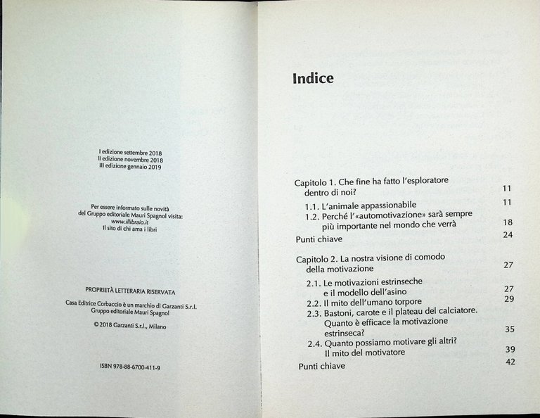 Opus - Pietro Trabucchi Libro Automotivazione Corbaccio 9788867004119