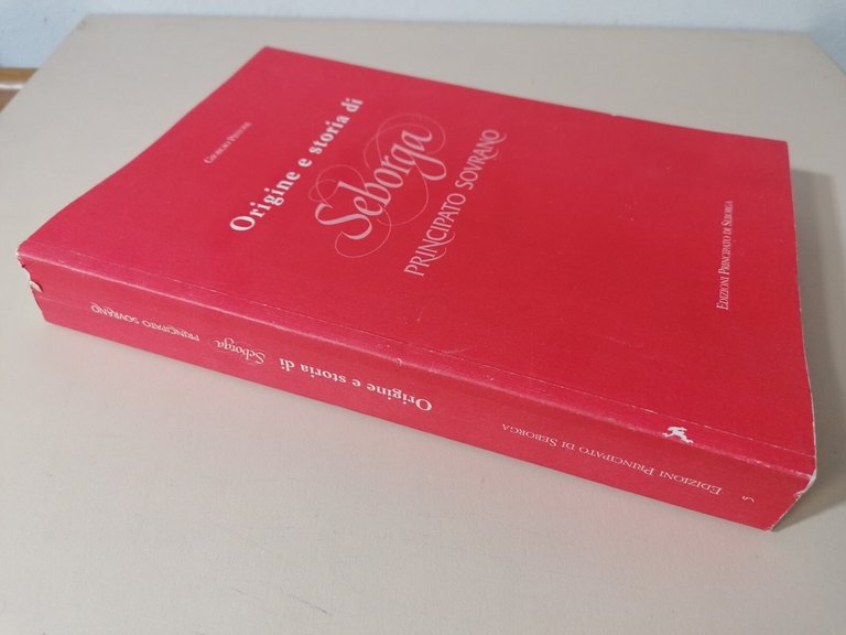 Origine e Storia Di Seborga Principato Sovrano Libro Giorgio Pistone …