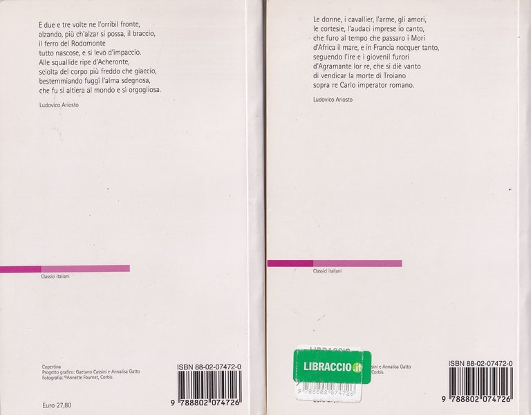 Orlando furioso e cinque canti vol. 1-2 | Immagine Gallery 2