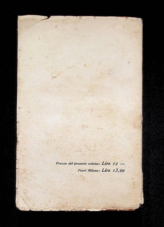 Ossip Felyne In Due Con L'ombra Libro Treves Milano Memorie …