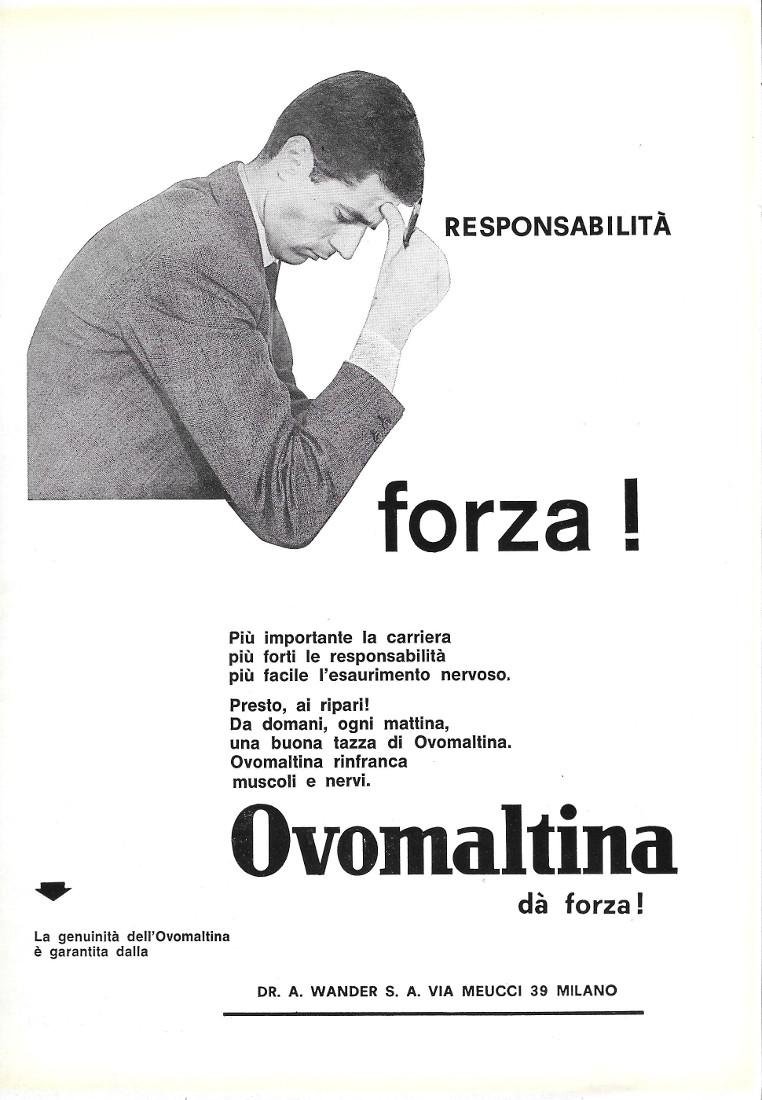 Ovomaltina da forza!. Advertising 1963 | Immagine principale