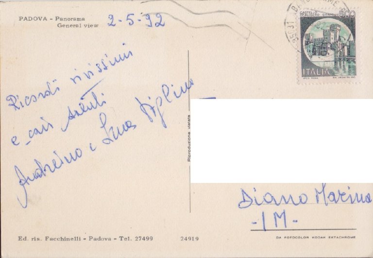 Padova. Panorama. Viaggiata 1992 | Immagine Gallery 2