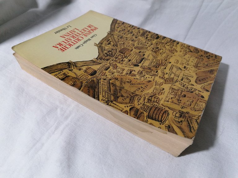 Pagine Critiche di Letteratura Latina Libro Conte Le Monnier 1^ …