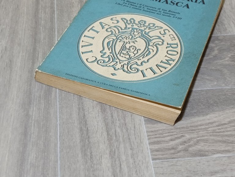 Pagine di Storia Sanremasca. La Bauma e il Convento di …