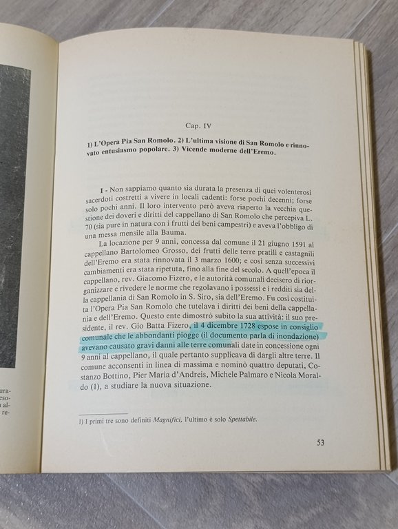 Pagine di Storia Sanremasca. La Bauma e il Convento di …