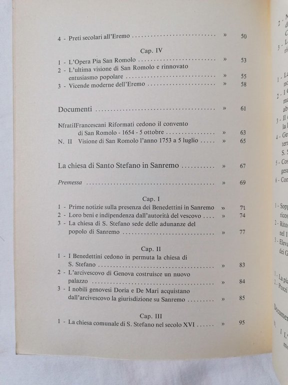 Pagine Di Storia Sanremasca Libro Nilo Calvini Chiesa S. Stefano …