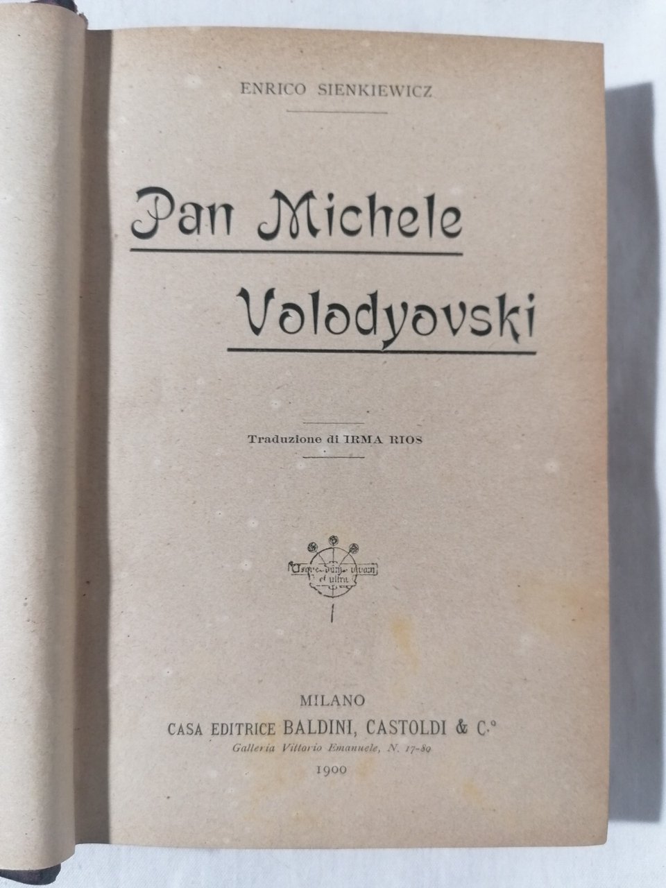 Pan Michele Volodyovski