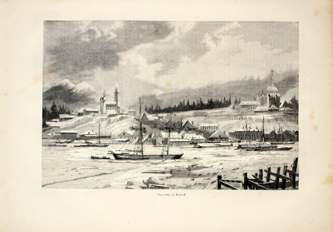 Panorama di Berezoff. Stampa 1863 | Immagine principale