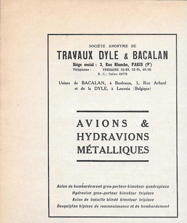 Parachutes Jean Ors / Travaux Dyle e Bacalan. Aviation. Advertising … | Immagine Gallery 2