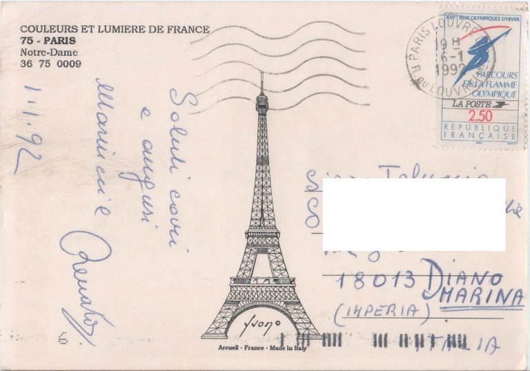 Parigi. Notre Dame. Viaggiata 1992 | Immagine Gallery 2