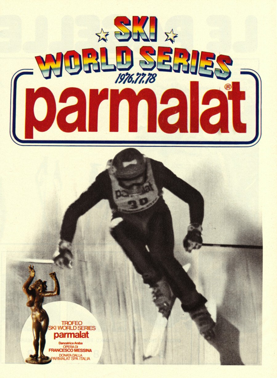 Parmalat Ski World Series 1976.77.78. Advertising 1976 | Immagine principale