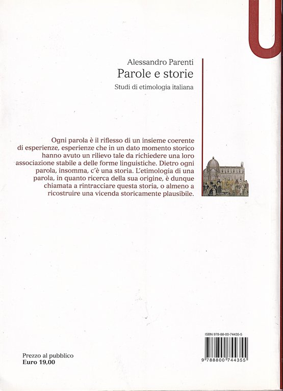 Parole e storie. Studi di etimologia italiana