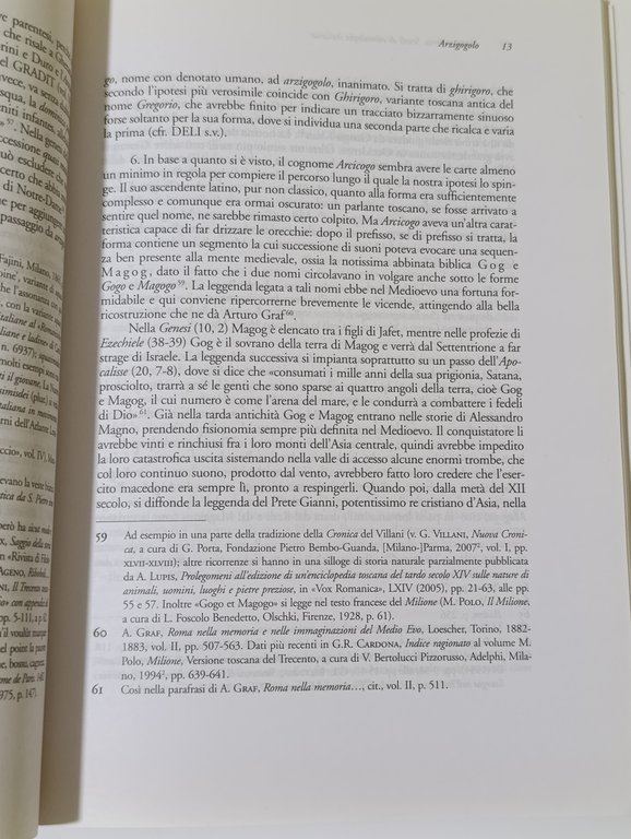 Parole e storie. Studi di etimologia italiana