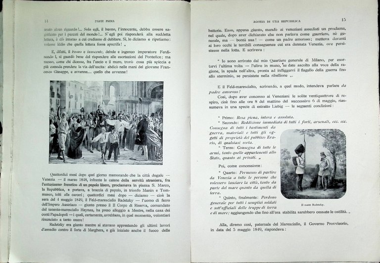 Patria Esercito Re Pagine del Risorgimento Italiano Libro Pullè Hoepli …