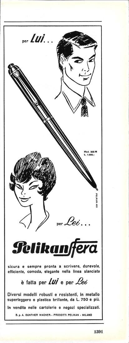 Pelikansfera. Advertising 1961 | Immagine principale