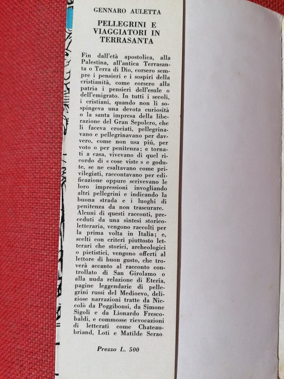 Pellegrini e Viaggiatori in Terrasanta