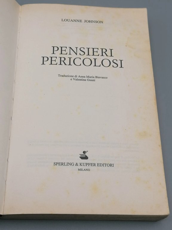 Pensieri pericolosi